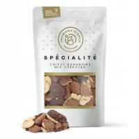 Банановые чипсы микс шоколад 500г