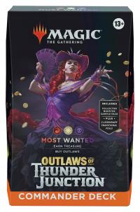 Talia Commander Outlaws of Thunder Junction Magic Gathering MtG Most Wanted