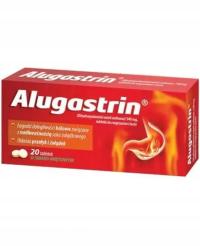 Alugastrin 340 mg, tabletki do rozgryzania i żucia o smaku miętowym 20 szt.