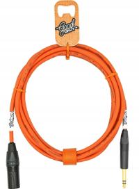 Kabel XLR - jack 6,3 mm GoodDrut 3 m