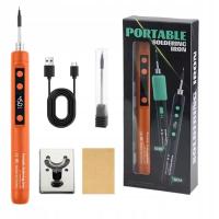 Lutownica bezprzewodowa 15W z wyświetlaczem grzeje w 8 sekund