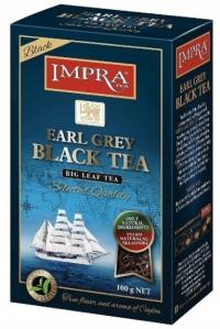 IMPRA EARL GREY листовой цейлонский черный чай 100г