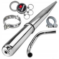 Глушитель выхлопных газов локоть SIMSON 32 мм тюнинг спорт S70