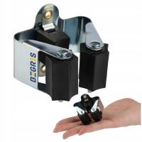 Пружинная Вешалка держатель инструмента метла швабра серый 5 x 3 см 5 кг