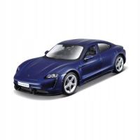 PORSCHE TAYCAN TURBO S BLUE 1:24 BBURAGO