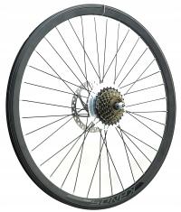 KOŁO ROWEROWE 27,5 CALI TYŁ TYLNE WOLNOBIEG TARCZOWE TARCZA SHIMANO 7-RZ