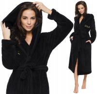 ДЛИННЫЙ ТЕПЛЫЙ ПУХОВЫЙ ЖЕНСКИЙ ХАЛАТ XXL