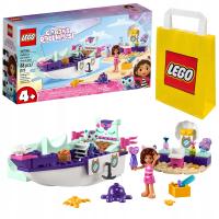 KLOCKI LEGO | GABBYS DOLLHOUSE 10786 STATEK I SPA GABI I SYRENKOTKI + TORBA