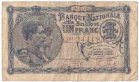 1 frank Belgia 1920