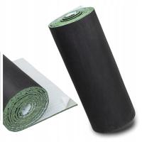 Звукоизоляционный войлок для автомобиля 15 мм коврик с нетканым самоклеющимся 25x100 см