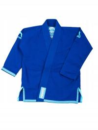 MANTO KIMONO GI DLA DZIECI BJJ JUDO AIKIDO niebieskie 109-119 M00