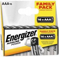 Щелочная батарея Energizer AAA (R3)16 шт.