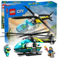 LEGO CITY KLOCKI HELIKOPTER RATUNKOWY SAMOLOT RATOWNIK FIGURKA ZESTAW 60405