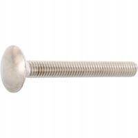 M 8x25 ŚRUBA ZAMKOWA GRZYBKOWA A2 Nierdzewna ŚRUBY 50 szt.
