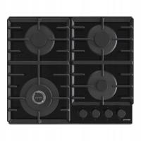 Płyta gazowa Gorenje GKTW642SYB 60 cm czarna szkło WOK timer żeliwo
