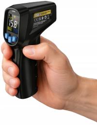 BEZDOTYKOWY PIROMETR TERMOMETR na podczerwień od -50°C do +600°C