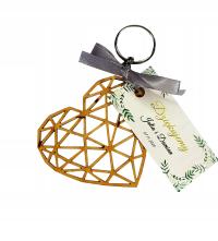 Podziękowania dla gości breloczek breloki serce 6 cm