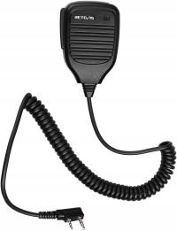 Retevis Remote Speaker Mic 2 Pin Walkie Talkie