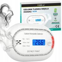 CZUJNIK CZADU TLENKU WĘGLA CO-Tech CO12 | BATERIA NA 10 LAT | CERTYFIKOWANY