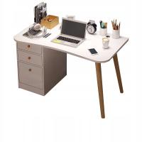 КОМПЬЮТЕРНЫЙ СТОЛ ДЛЯ ДОМА ОФИСНЫЙ ЯЩИК БЕЛЫЙ ЖУРНАЛЬНЫЙ СТОЛИК 100 СМ СКАНДИНАВСКИЙ