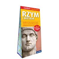 Rzym i Watykan; laminowany map&guide (2w1: przewodnik i mapa)