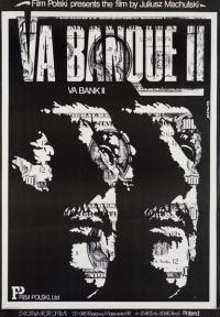 VABANK II красивый постер фильма 1985 Якуб Эрол уникальный !!