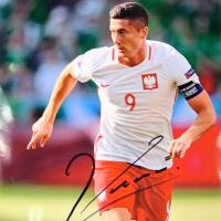 Lewandowski - Polska - zdjęcie z autografem (pol)