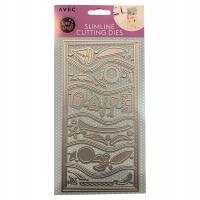 AVEC Matryce wykrojniki do papieru scrapbooking plaża