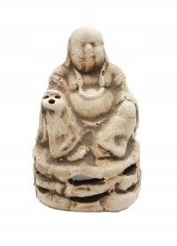 Budda mały ozdoba ceramiczna - 14 x 7,5 x 9 cm