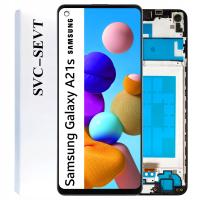 Wyświetlacz do Samsung Galaxy A21s ekran LCD ramka Oryginał Zila SM-A217F