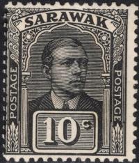 kol.bryt.Sarawak 10 c.czysty *