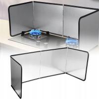 OSŁONA PRZECIWBRYZGOWA DO ZLEWU KUCHENKI KUCHENNA DO SMAŻENIA PANEL METAL