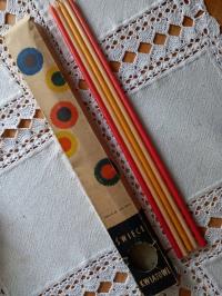 świece kwiatowe PRL