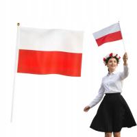 POLSKA FLAGA narodowa biało-czerwona mecz marsz NIEPODLEGŁOSCI 11 LISTOPADA