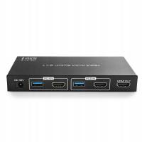 Switch KVM USB + HDMI 2/1 Spacetronik SPH-KVM23
