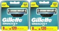 16 x GILLETTE MACH3 WKŁADY OSTRZA WYMIENNE ( 2x8 szt)