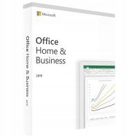 Microsoft Office 2019 Home & Business Firma BOX PC 1 PC Pudełko wer Polska