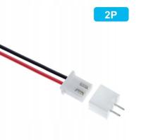 Przewód kabel JST XH2.54 2PIN przewody + gniazdo