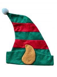 ЭЛЬФИЙСКАЯ ШАПКА ЭЛЬФИЙСКИЙ ПОМОЩНИК САНТА-КЛАУСА