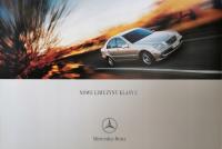 Mercedes Limuzyny Klasy C Katalog Prospekt wielostronicowy PL