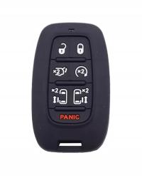 GUMOWE ETUI NA KLUCZYK CASE CHRYSLER PACIFICA 2017- USA CZARNE