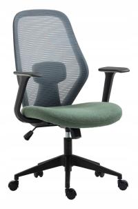 Fotel Biurowy JUMP Zielony Obrotowy Ergonomiczny Młodzieżowy Krzesło 110kg