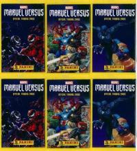 36 карт - 6 пакетиков карт MARVEL VERSUS PANINI