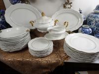 ROSENTHAL POMPADOUR SERWIS 10 OSÓB PRZEDWOJENNY