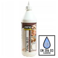 Клей WIKOL ZENO D3 1 кг прозрачный профессиональный клей для дерева