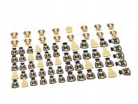 Żetony pieniędzy i wymiany pasujące do gier Great Western Trail GAMU