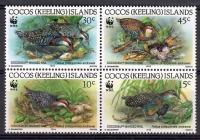 Кокосовые Острова / Килинг 1992 Mi 267-270 Чистый **