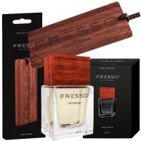 FRESSO Gentleman perfumy samochodowe 50ml + zawieszka zapachowa do auta