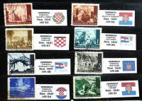 ZESTAW ZNACZKOW STARA CHORWACJA