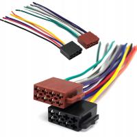 Kostka uniwersalna radia samochodowego ISO żeńska, gniazdo, głośniki+zasil.